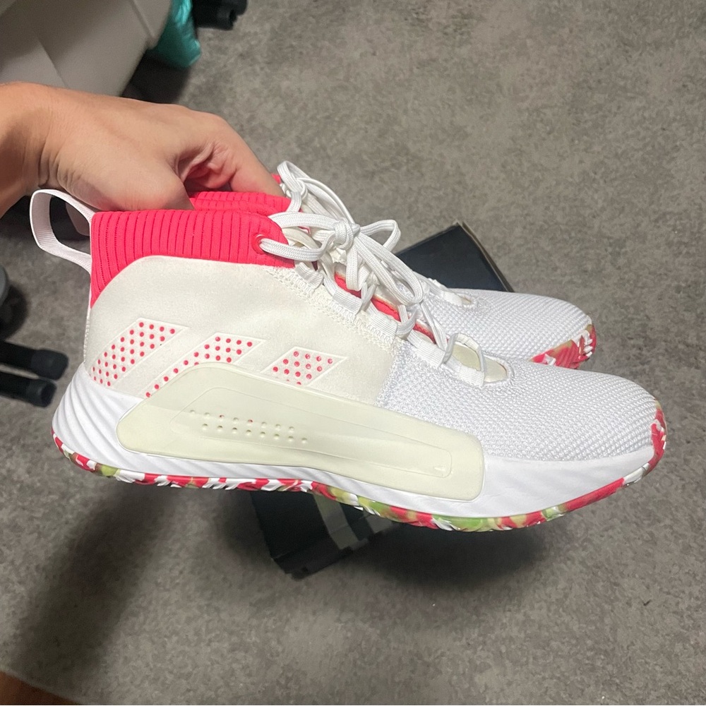 Adidas Dame 5 White Multi Size 11.5